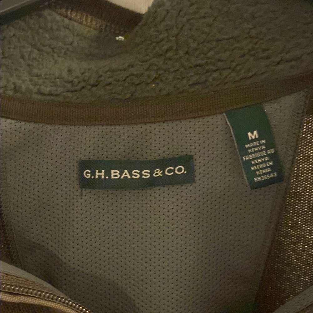 G.H. Bass & Co. Olive Green pullover